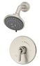 Symmons 5501STN15TRM Elm Single Handle 5Spray Shower Trim in Satin Nickel 15 GPM Valve Not Included