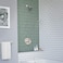 Symmons 5501STN15TRM Elm Single Handle 5Spray Shower Trim in Satin Nickel 15 GPM Valve Not Included