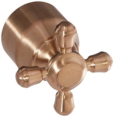 Delta Faucet Cassidy Metal Cross Handle Kit Bath Diverter Transfer Valve H595CZ Quality Bathroom Hardware Champagne Bronze