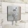 hansgrohe Ecostat Modern Pressure Balance Shower Valve Trim with Diverter in Chrome 15862001