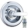 RJDIBAN Replacement for Delta Classic 13 Series SingleFunction Trim Kit T13010 Shower Handle Fit Delta Shower Valve R10000 Series Chrome Cartridge Included