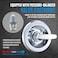 RJDIBAN Replacement for Delta Classic 13 Series SingleFunction Trim Kit T13010 Shower Handle Fit Delta Shower Valve R10000 Series Chrome Cartridge Included
