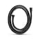 OFFO Shower Hose Kink Free Stainless Steel Shower Hose Attachment Electroplating Handheld Shower Head Hose Flex Hoses Extension with Brass Insert Nut for Pet Bathing Cleaning 60 in Matte Black