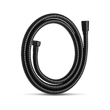 OFFO Shower Hose Kink Free Stainless Steel Shower Hose Attachment Electroplating Handheld Shower Head Hose Flex Hoses Extension with Brass Insert Nut for Pet Bathing Cleaning 60 in Matte Black