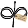 HammerHead Showers Solid Metal Shower Hose Attachment for Showerhead ExtraLong 72Inch Universal Replacement Hose for Hand held Shower Matte Black