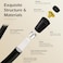 briskspring Shower Hose UltraSoft Silicone Shower Hose Replacement AntiKink Designed Handheld Shower Head Hose Extension with Brass Insert and Nut 79 Inches Black