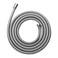 OFFO UltraFlex Shower Hose 138 in Premium RV PVC Handheld Shower Head Hose Flex Hoses Extension with Brass Insert and Nut for Bathing Pet Bathing Silver Gray