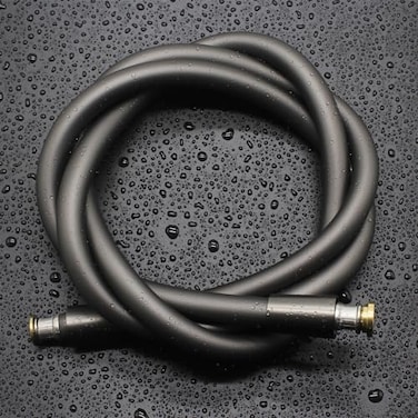 briskspring Shower Hose UltraSoft Silicone Shower Hose Extension AntiKink Designed Extra Long Handheld Shower Head Hose Replacement with Brass Insert and Nut 69 Inches Grey