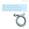 PROCURU 2Pack 34 FIP x 24 2Ft Stainless Steel Water Heater Flex Connector Safe 6WAA242P