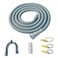 Marekineko Universal Washing Machine Drain Hose Extension Portable Washer Drain HoseDishwasher Drain Hose with Clamp 65ft