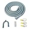 Marekineko Universal Washing Machine Drain Hose Extension Portable Washer Drain HoseDishwasher Drain Hose with Clamp 65ft