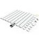 Bestong Wire Covers for Cords On Wall Cord Management on Wall for Home and Office Paintable PVC Cable Raceway Cover White 125