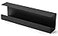 ZhiYo 165 Inch Sturdy Under Desk Cable Management Tray Metal Cable Tray Under Desk Black Table Management Basket Wire Hider 1 Pack