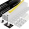 AELECTRIC A ELECTRIC Cord Cover Full Kit 26ft315in SelfAdhesive Cable Raceway 20 SnapOn Channels Wire Hider for TV HDMI Speaker Cables Includes Connectors Corners Paintable Cable Management White