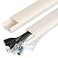 YCLYC TV Cable Hider 628in PVC Cord Hider Cable Management Wall Paintable Cable Concealer for Wall Mounted TV Cable Raceway Beige Wire Hider Wall Wire Covers for Cords 4 L157in W12in H059in