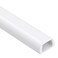 ZhiYo Wire Covers for 2 Cords Wire Hider on Wall Mounted White Cord Cover Kit Cable Cover Cable Concealer for Extension Cord Ethernet Cable Speaker Wire 07inW x 04inH