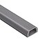 ZhiYo Wire Covers for 2 Cords Wire Hider on Wall Mounted 68in Cord Cover Kit Cable Cover Paintable Cable Concealer for Extension Cord Ethernet Cable Speaker Wire Hider Grey W07in H04in