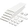 LZEOY Cable Covers for Cords on Wall3925in Wire Hider for TV on Wall White Cable Concealer 25 x L157in W095H 055in