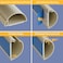 D-Line DLine Half Round Cord Hider Patented Cable Cover Hide TV Wall Mount Wires Raceway for Cords Decorative Wire Covers Paintable Adhesive Cable Concealer 1x 118in W x 059in H x 39in L Beige