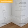 D-Line DLine Half Round Cord Hider Patented Cable Cover Hide TV Wall Mount Wires Raceway for Cords Decorative Wire Covers Paintable Adhesive Cable Concealer 10x 078in W x 039in H x 157in L White
