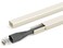 ZhiYo Cord Hider for One Wire 102in Cable Hider Concealer Paintable Wall Wire Covers PVC Cable Management Raceway for A Thick Extension Cord W059 H04in Beige