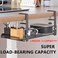 LIFEFAN Under Desk Cable Management Tray Cord Wire Shelf Organizer Large