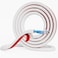 Vannesse Cord Hider Raceway Kit 39 inch Wall Cable Hider for 1 Cable Silicone Material Hiding Wall Mount TV Powers Cords in Home Office W059 H039in White