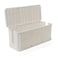 Cantalop Cable Management Box Handmade Rattan Cable Organizer with 2 Open Slots Cord Hider for Power Strip Router USB Hub Registered US Design Patent D1112102 13 x 51 x 51 White