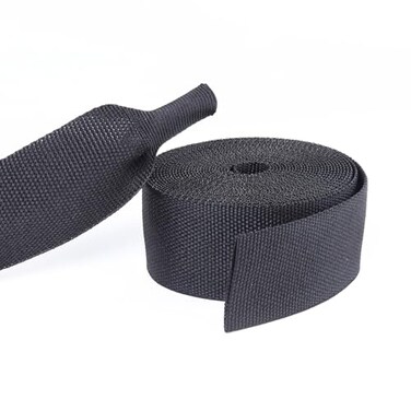 BuyUneed Heat Shrinkable Braided Sleeving 21 Ratio Abrasion Protection Flexibility Wiring Harness Cable Sheath 34 ID 16ft