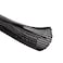 MGI SpeedWare Braided SplitSleeve Wire Loom for HighTemperature Automotive Harness and Home Cable Management 10 feet 12