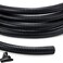YCLYC Wire Loom 12 inch 10ft Split Loom Cord Protectors from Pets Wire Protector Tubing Flexible Wire Conduit Electrical Cord Cover for Automotive Black