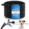 Pangda 50ft Split Wire Loom Tubing Flame Retardant Braided Cable Sleeve Split High Temperature Cable Conduit Auto Wire Conduit for Industrial Electrical Tinsel Automotive Marine50 Ft 1