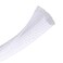 CrocSee 10ft 12 inch Braided Cable Management Sleeve Cord Protector SelfWrapping Split Wire Loom for TVComputerHome TheaterEngine Bay White