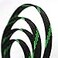 CBAZY 30ft PET Expandable Sleeving Wire Cable Sleeve 14 GreenBlack