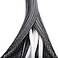 ZhiYo 66ft 12 inch Cable Sleeve Cord Wrap Wire Protector Tubing for Pets PC Cable Wrap Computer Cable Management Sleeve Black
