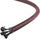 Aibole PET Expandable Braided Sleeving 25Ft38 inch Wire Loom Braided Cable Sleeve Wire WrapBlackRed