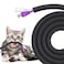 UOMTFAI Dog and Cat Cord Protector 10ft 38inch Flexible Cable Sleeve for Easy Cord Management Protects Cables from Pets Chewing Ideal for USB Power Audio and Video Cords Black