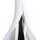 ZhiYo 20ft 12 inch White Cable Sleeve Cable Organizer for Desk PC TV Computer Wire Protector Cable Wrap Cover Cord Management for Home Office