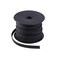 Keco 100ft 18 inch PET Expandable Braided Cable Sleeve Wire Sleeving for Audio Video and Other Home Device Cable Automotive Wire Black
