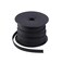 Keco 100ft 18 inch PET Expandable Braided Cable Sleeve Wire Sleeving for Audio Video and Other Home Device Cable Automotive Wire Black