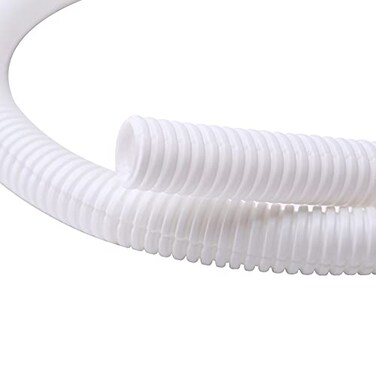 Alex Tech 50ft 14 inch Split Wire Loom Tubing White