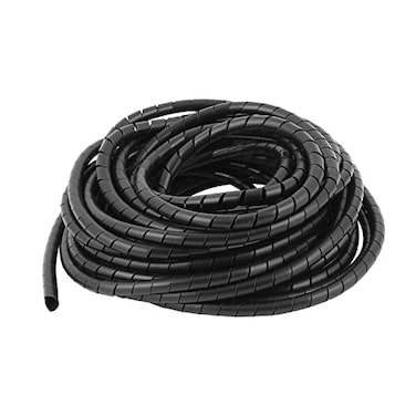 ALLWIN Spiral Cable Wrap 20 Ft 12 Spiral Wire Wrap Cord Covers Bundle Sleeve Hose for Computer Electrical Wire Organizer 12 Inch20Ft