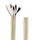 StangH Flexible Cable Management Sleeve with Zipper Extendable Cord Organizer System Wrap Wire Cable Cover Sleeve Holder Keep Home Office Clean Safe Protector for TVMedia Beige 39 Inches 2 Pcs