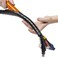 D-Line DLine Cable Zipper Cord Tube Organizer with Zip Tool Cable Management Sleeve Cover for Long Wire Runs 1 Inch Diameter 82 FT Black
