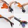 D-Line DLine Cable Zipper Cord Tube Organizer with Zip Tool Cable Management Sleeve Cover for Long Wire Runs 1 Inch Diameter 82 FT Black
