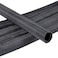 BuyUneed Black Braided Cable Management Sleeves Wire Loom Tubing Cord Protector SelfWrapping 1212Feet