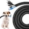 Secbolt Cord Protectors from Pets No Chew 10ft 12 inch Ultra Durable Cord Covers for Pets BiteResistant Cable and Wire Protector for Cats Dogs Rabbits Black