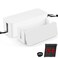 ShellKingdom Cable Management Box 2 Set Cable Organizer for Cable and Cord Management Storage and Holder to Cover and Hide Power Strips Cords White