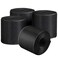WILLBOND 4 Pack 10 ft x 3 Inch Cable Floor Strip Cable Cover Cords Carpet Protector Management Hook and Loop Tape for Wires on Floor Cords and Prevent a Trip Hazard Black
