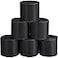 WILLBOND Cable Floor Strip Cord Cover Floor Cable Protector Carpet Management Keep Cables Organized Protect Cords and Prevent a Trip Hazard 3 Inch x 10 Feet 60 Feet Black